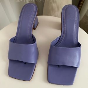 Zara purple mules/sandals (size 36)